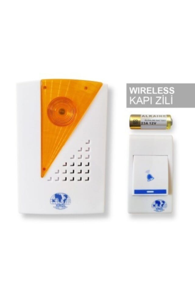 Kablosuz Uzaktan Kumandalı Kapı Zili Wireless 32 Melodili