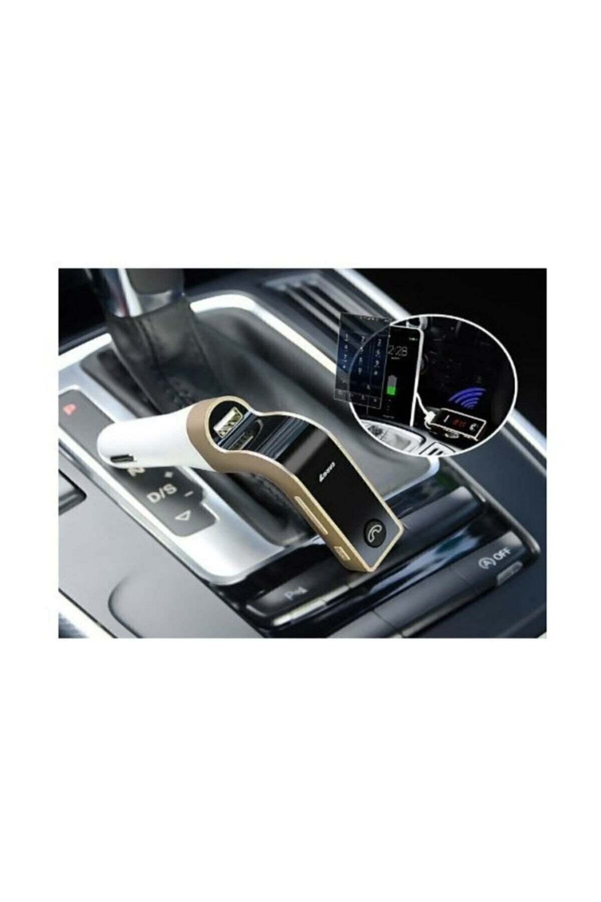 Kablosuz Carg G7 Araç Mp3 Çalar Araç Fm Çakmaklık Sarjlı