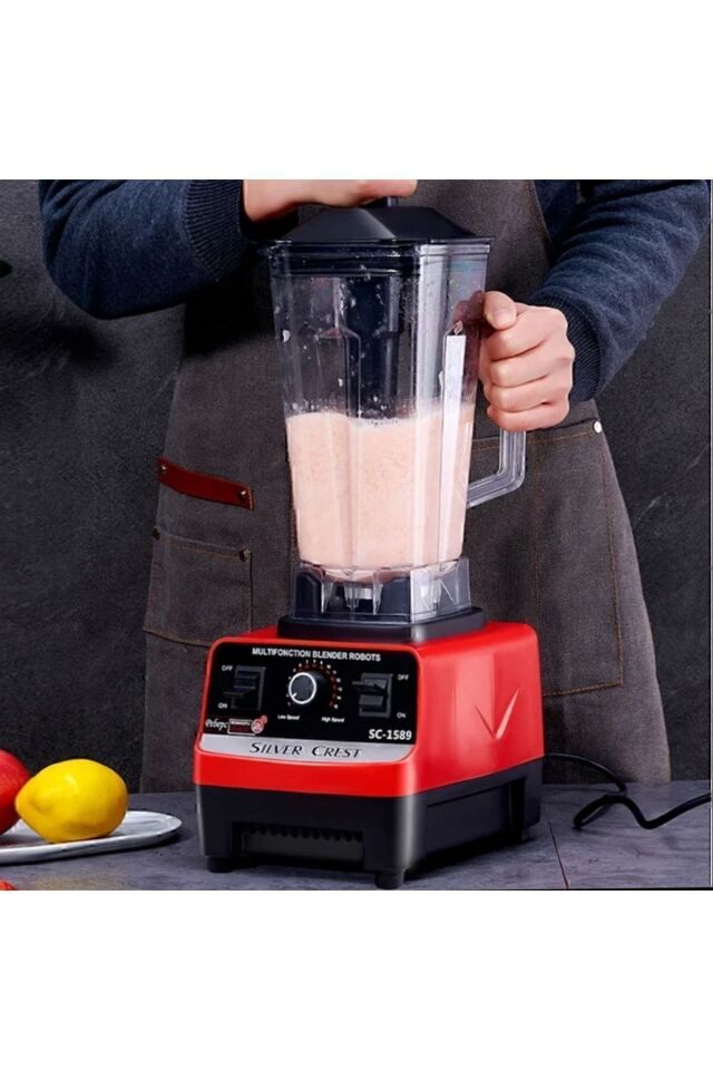Blender Profesyonel Bar Cafe Karıştırıcı Meyve Sebze Öğütücü 9500w Renkler Değişiklik Gösterebilir