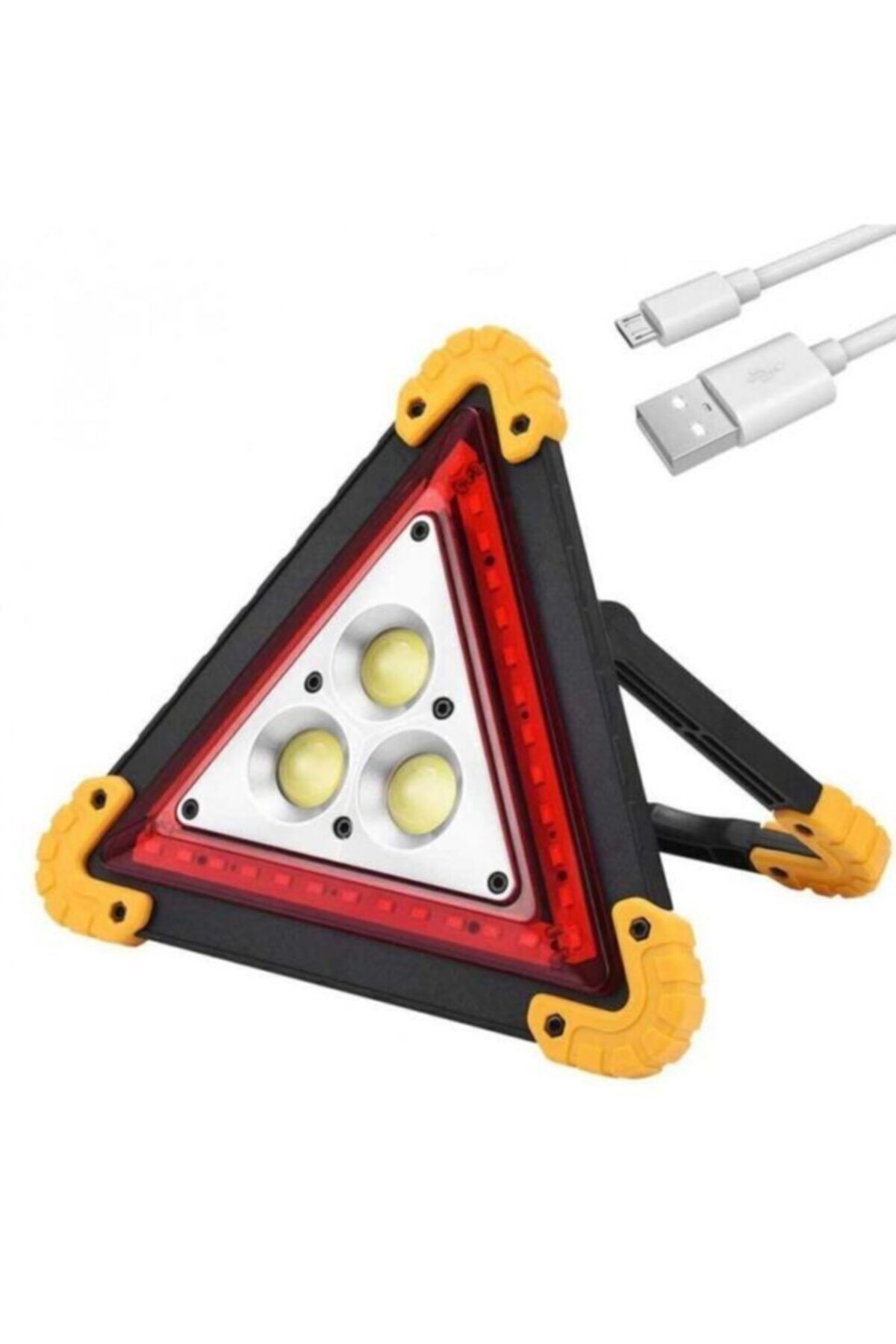 Ledli Şarjlı Reflektör Kamp Araba Acil Durum Lambası 30w